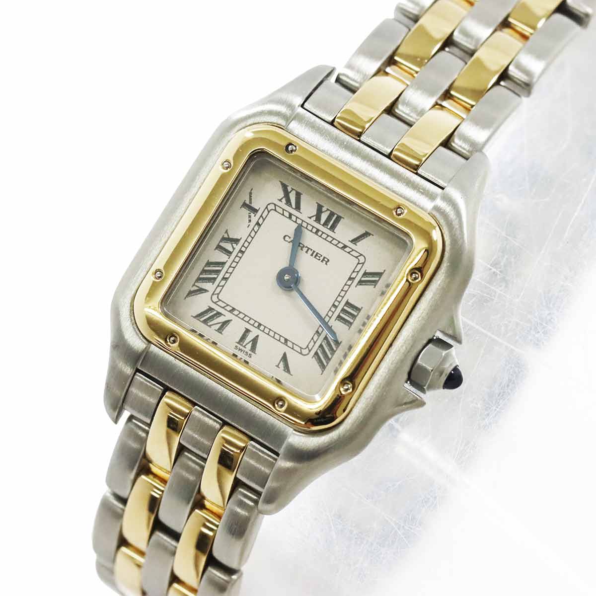 Panthere Two Row SM W25029B6 Quartz Cream Dial YG