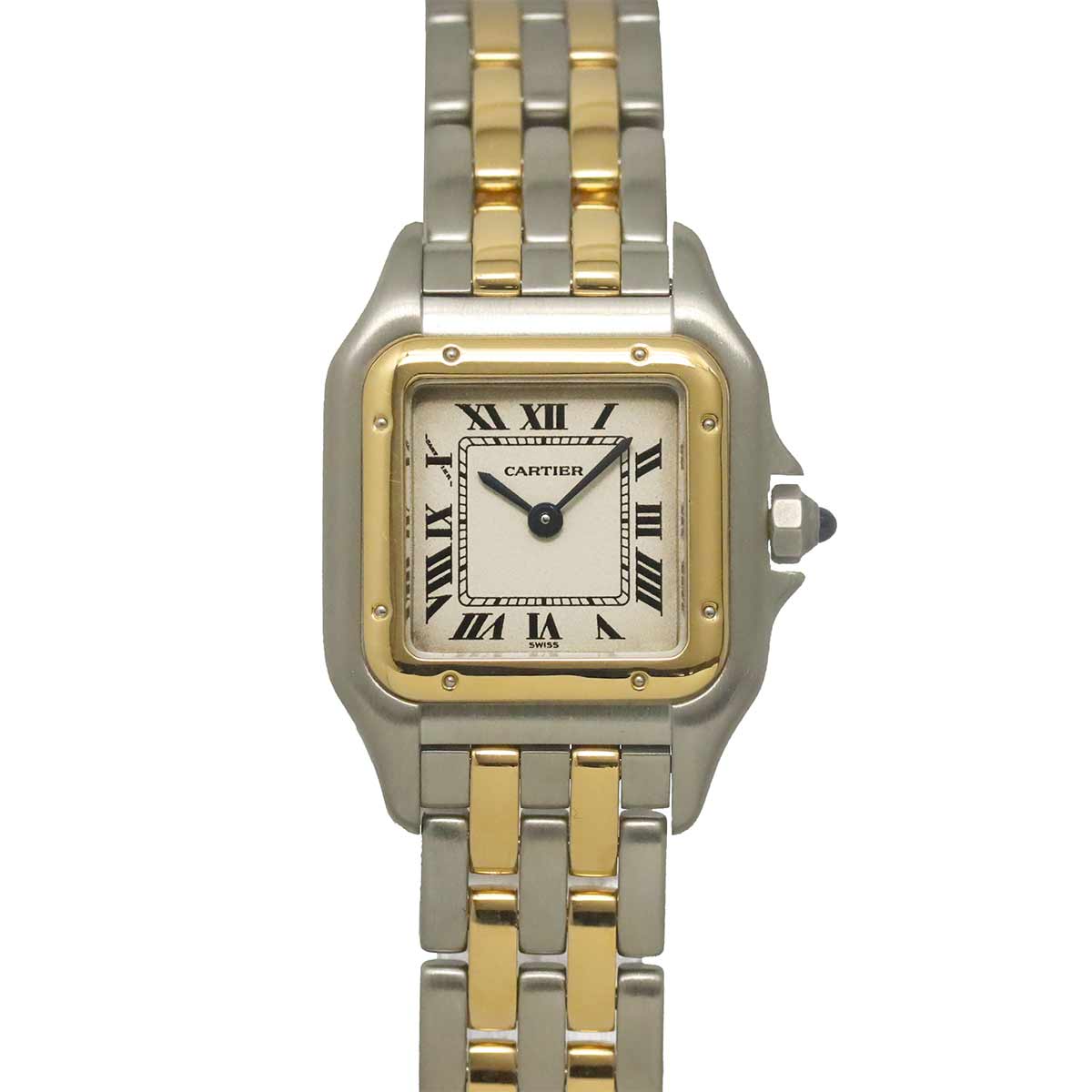 Panthere Two Row SM W25029B6 Quartz Cream Dial YG