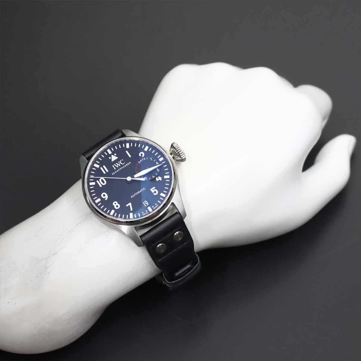 Big Pilot Watch IW500912 Automatic Black Dial Mens Watch