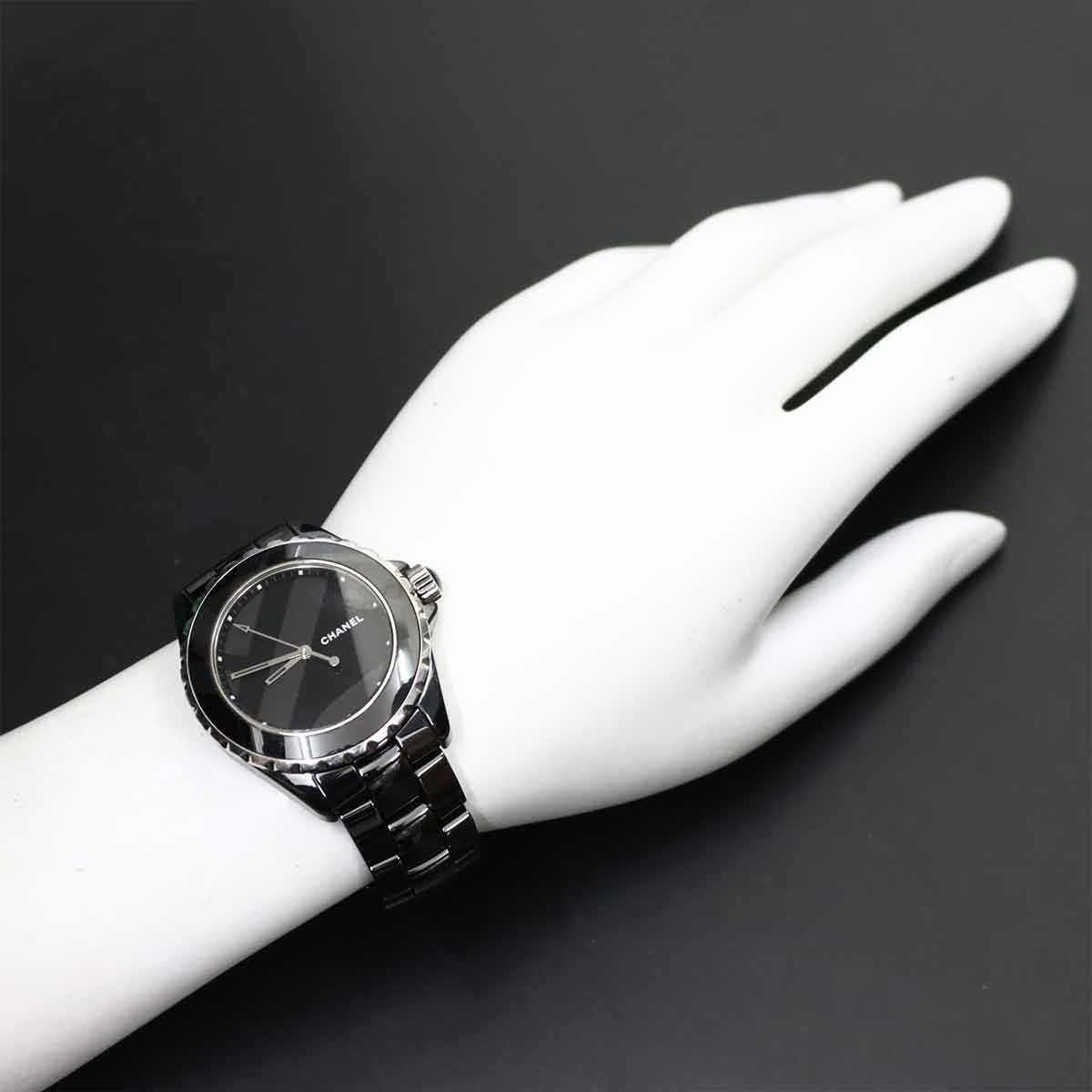 J12 Untitled 38mm H5581 1200 Limited Black Dial Automatic Mens