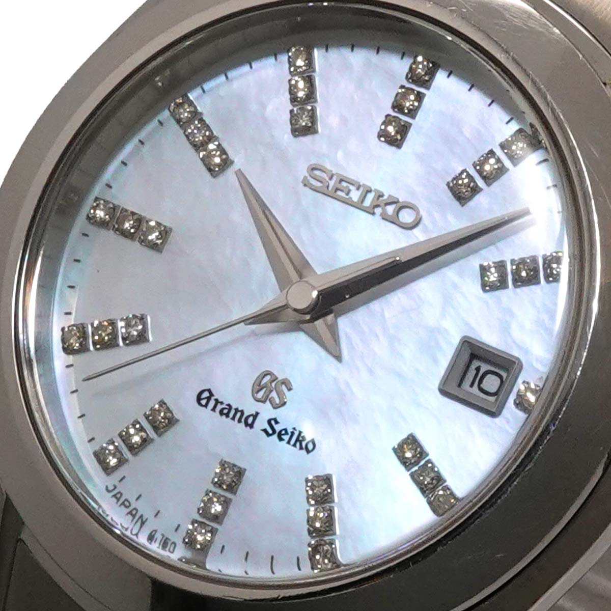 GRAND SEIKO STGF269 White Shell Dial 34P Diamond Ladies Watch