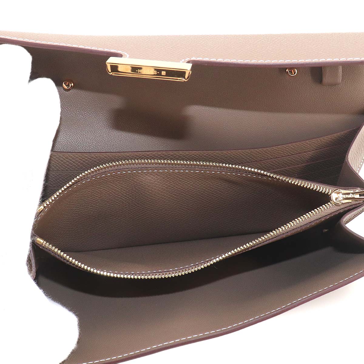 Constance Long To Go Long Wallet Epsom Etoupe Purse