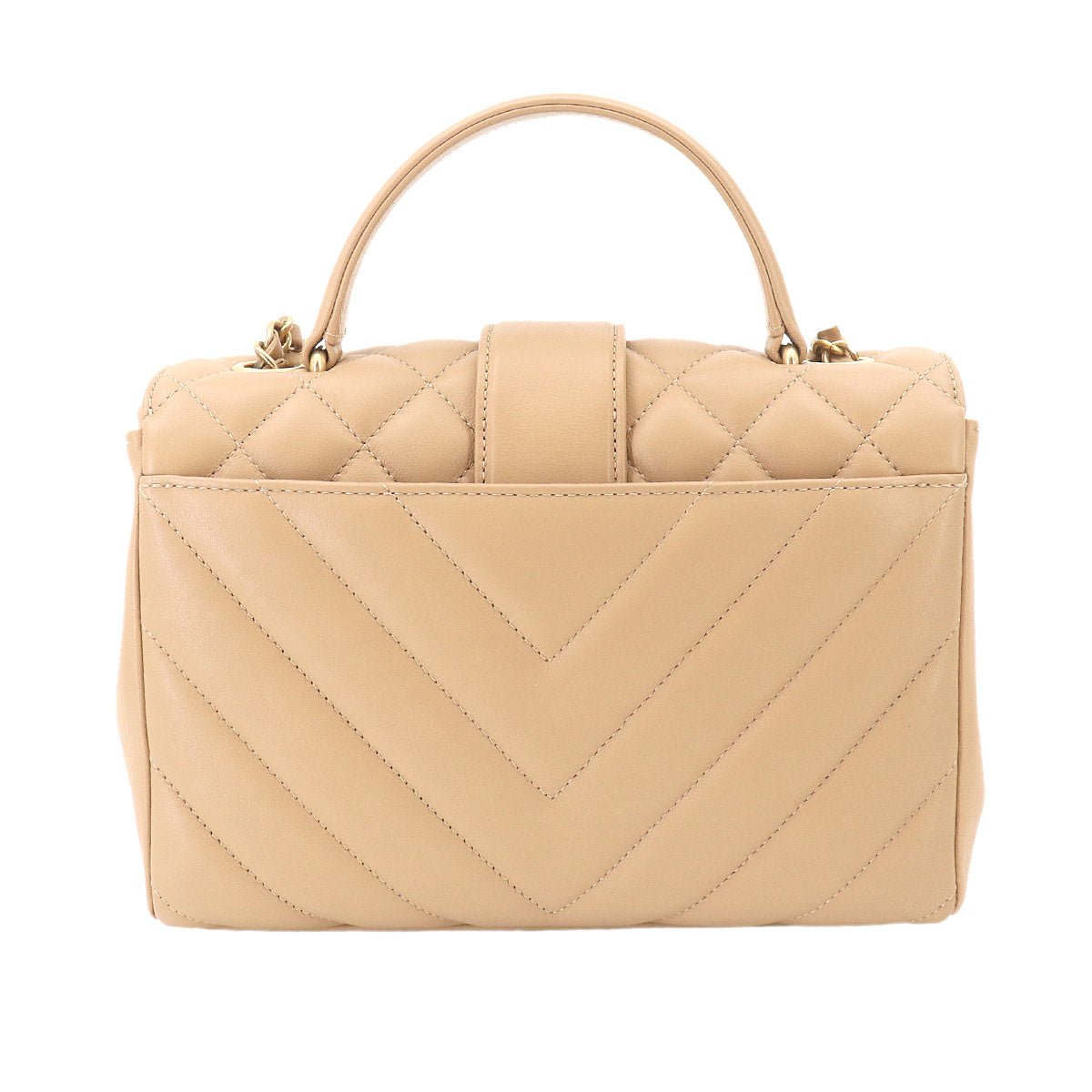 Golden Class CC Matelasse Chevron Hand Chain Shoulder Bag