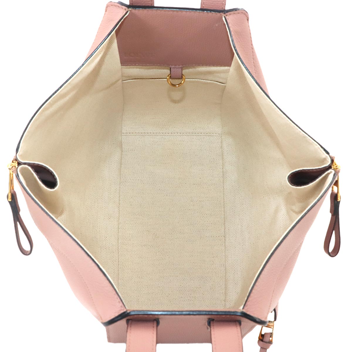 Hammock Small Hand Shoulder Bag Leather Dark Blush Pink