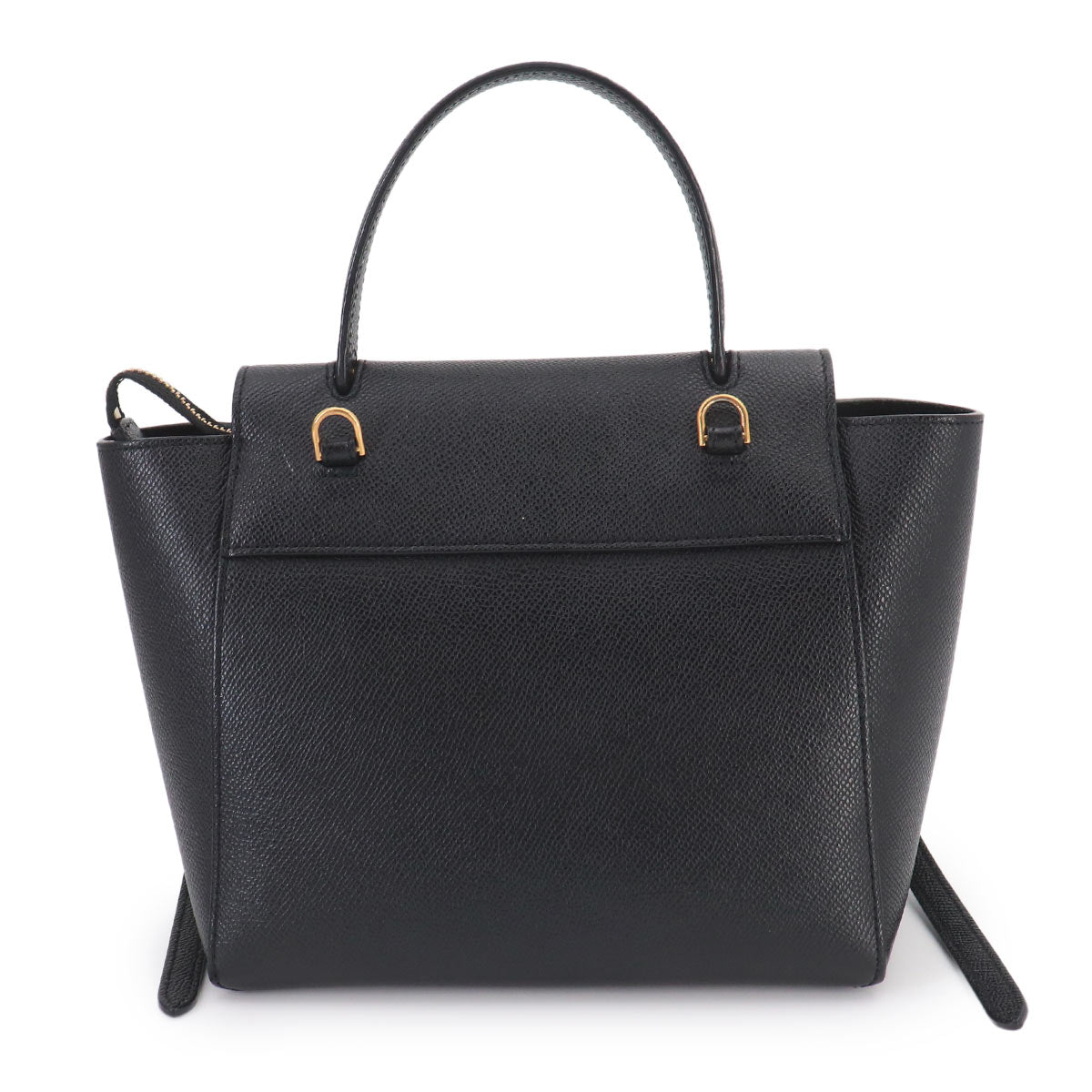 Belt Bag Nano Hand Shoulder Bag Leather Black 189003