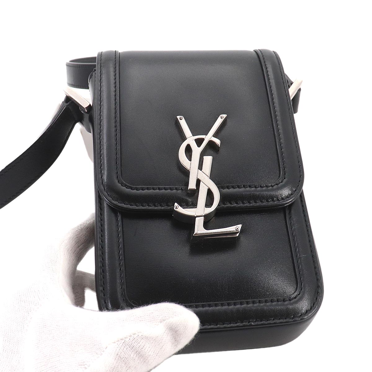 Solferino Mini Shoulder Bag Leather 753963 Purse