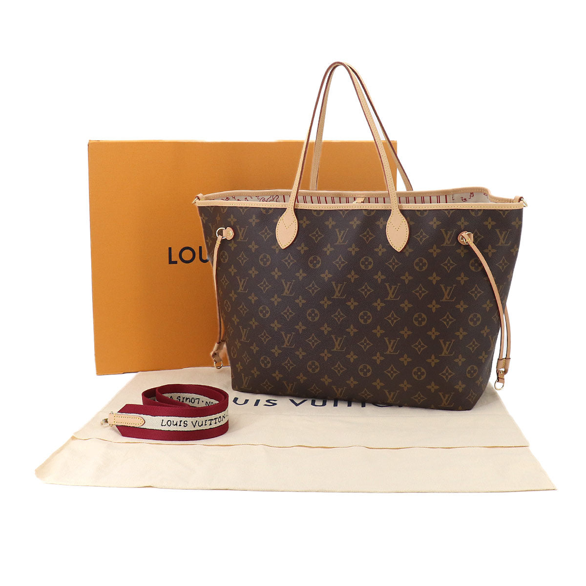 Neverfull Inside Out GM Tote Shoulder Bag M15124
