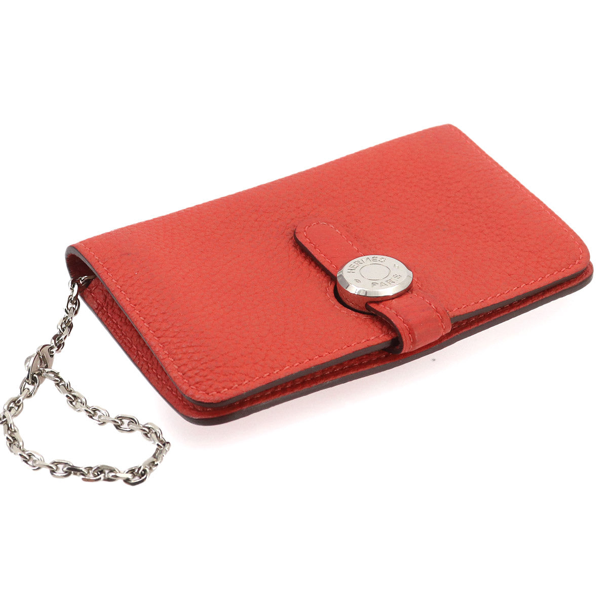 Dogon Card Case Togo RougePivoine Orange