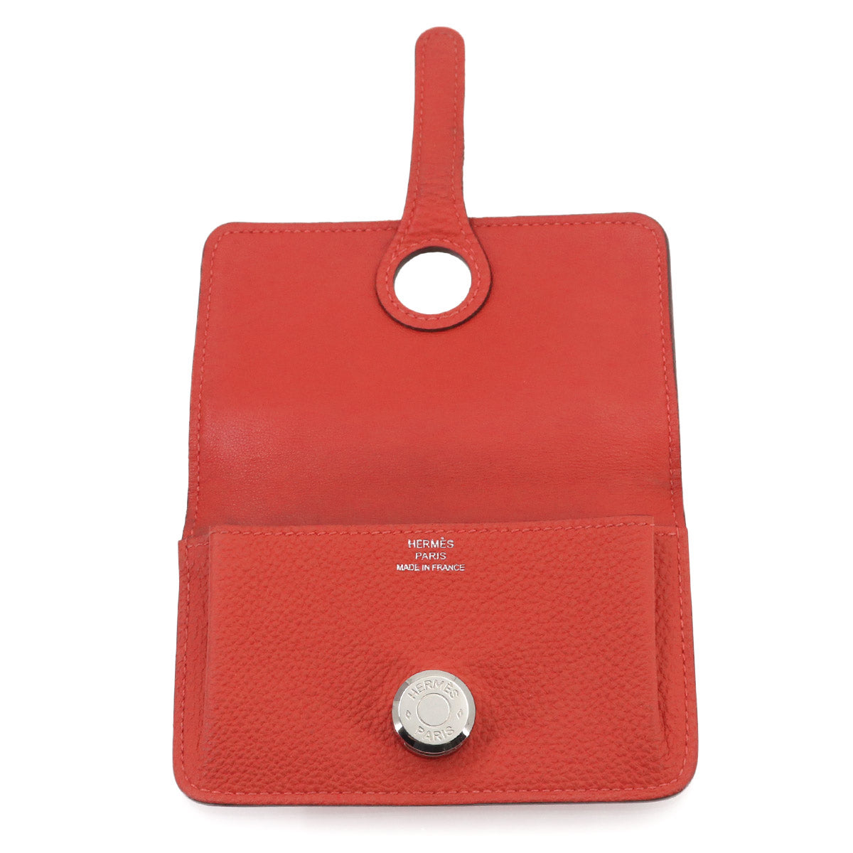 Dogon Card Case Togo RougePivoine Orange