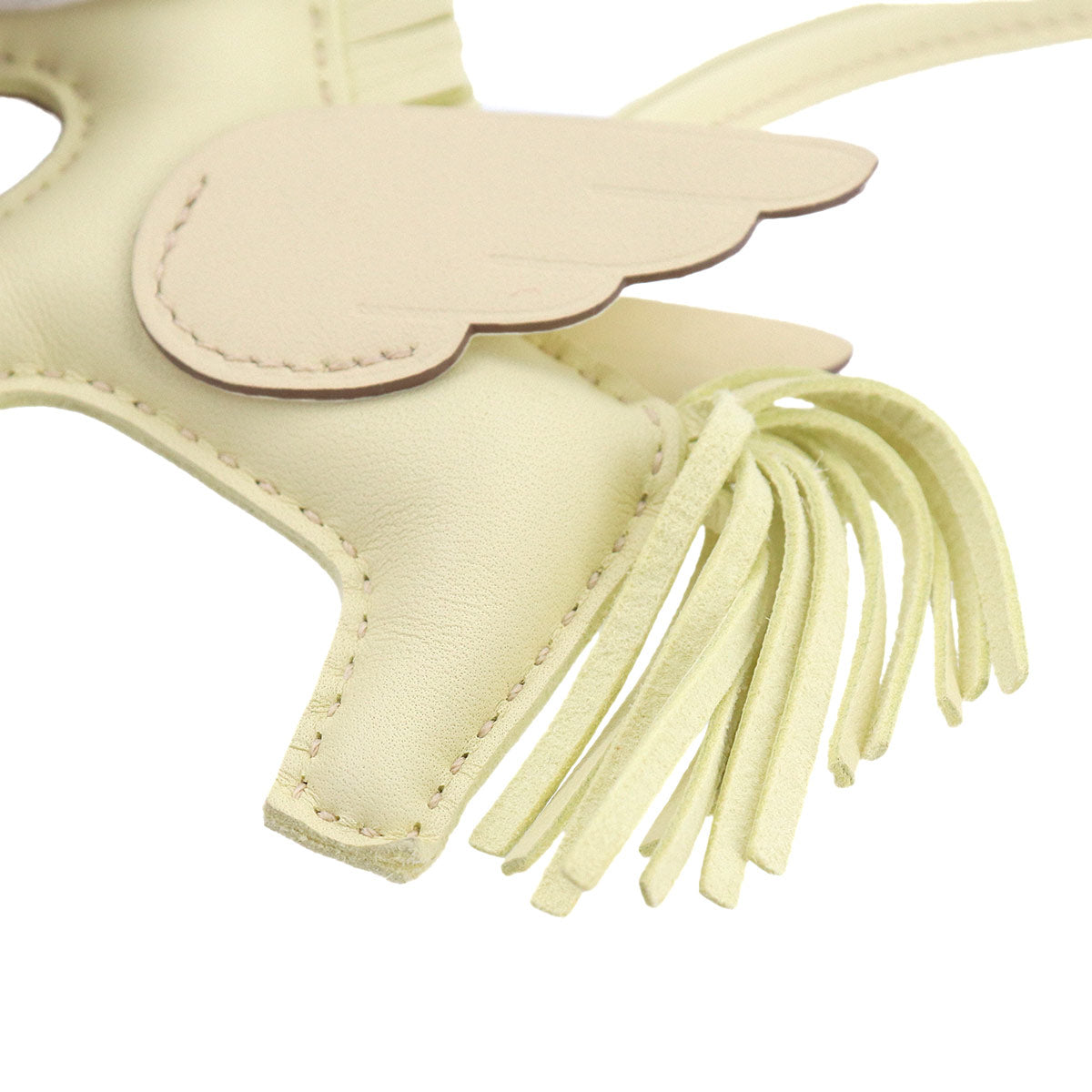 Rodeo Pegasus PM Bag Charm Agneau Milo Swift Jaune Milton