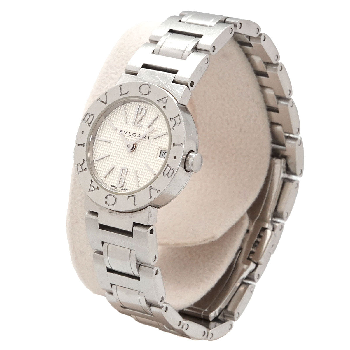 BVLGARIBVLGARI BB23SS Quartz Silver Dial Ladies Watch