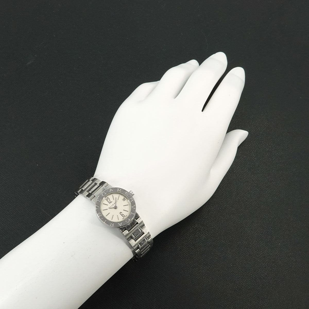 BVLGARIBVLGARI BB23SS Quartz Silver Dial Ladies Watch