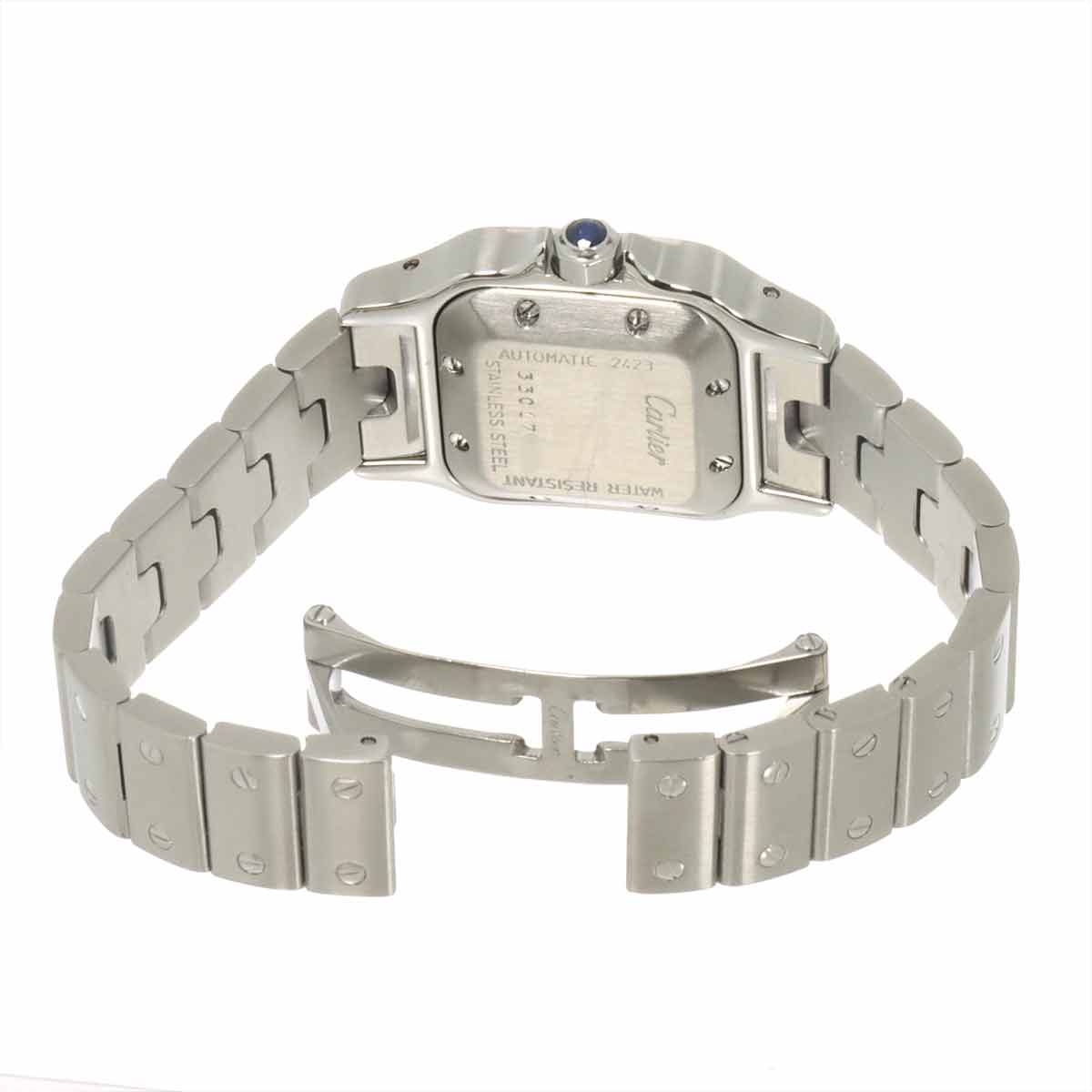 Santos Galbee SM W20044D6 Silver Dial Automatic Ladies
