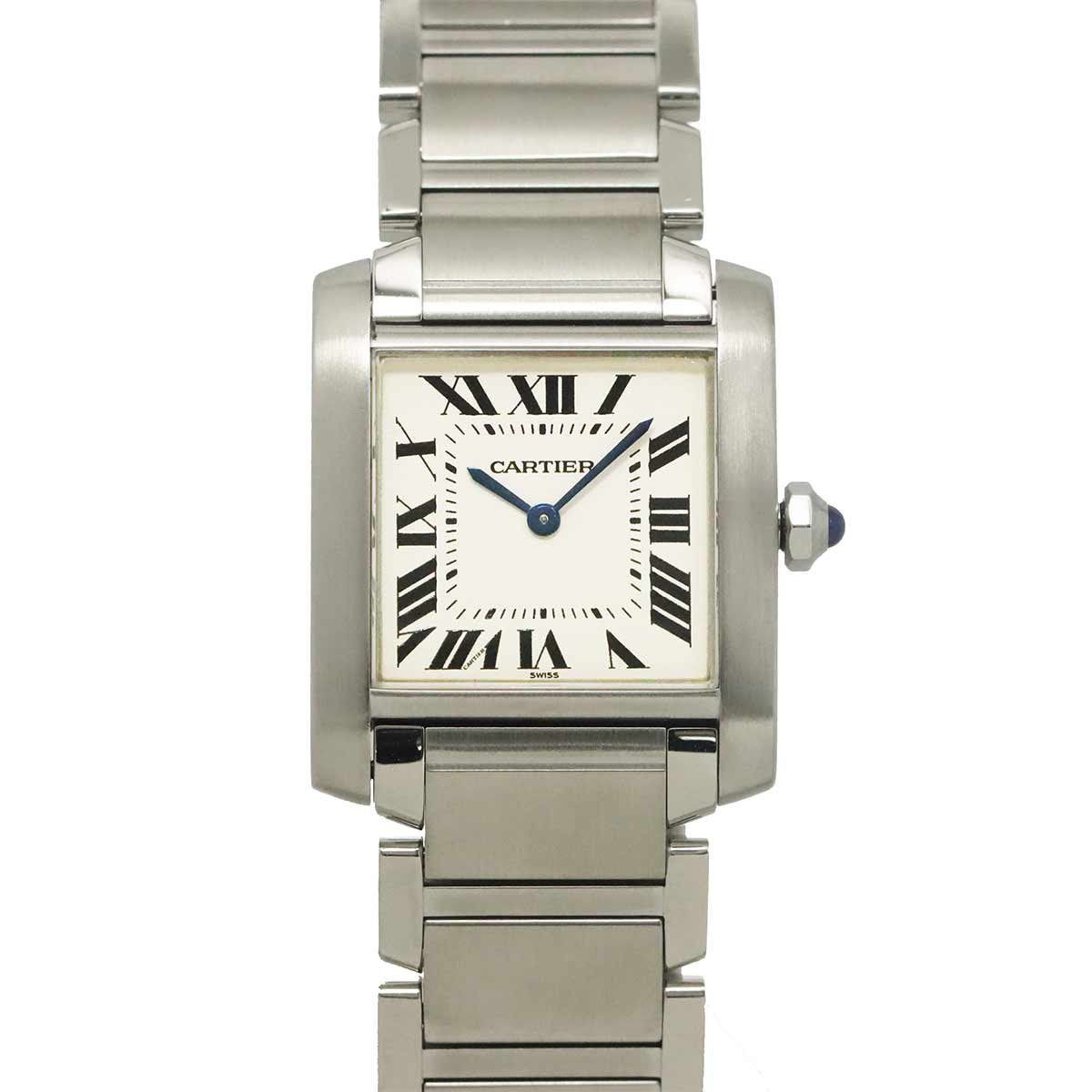 Tank Francaise MM W51003Q3 Quartz Cream Dial Boys Watch