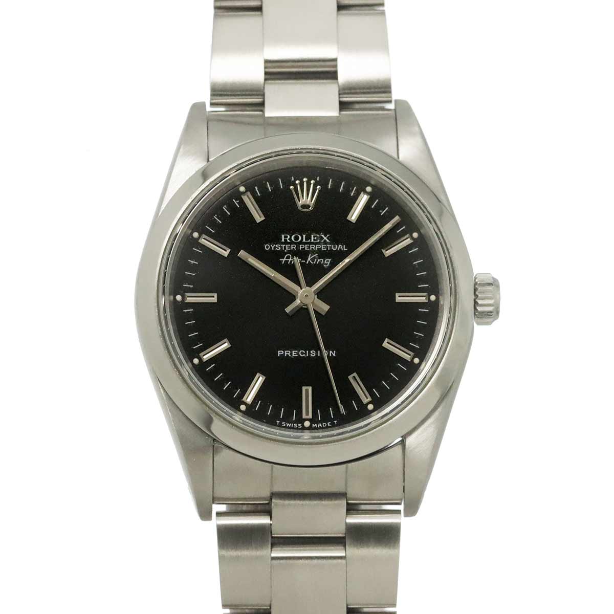 Air King 14000 Serial E Automatic Black Dial Mens Watch