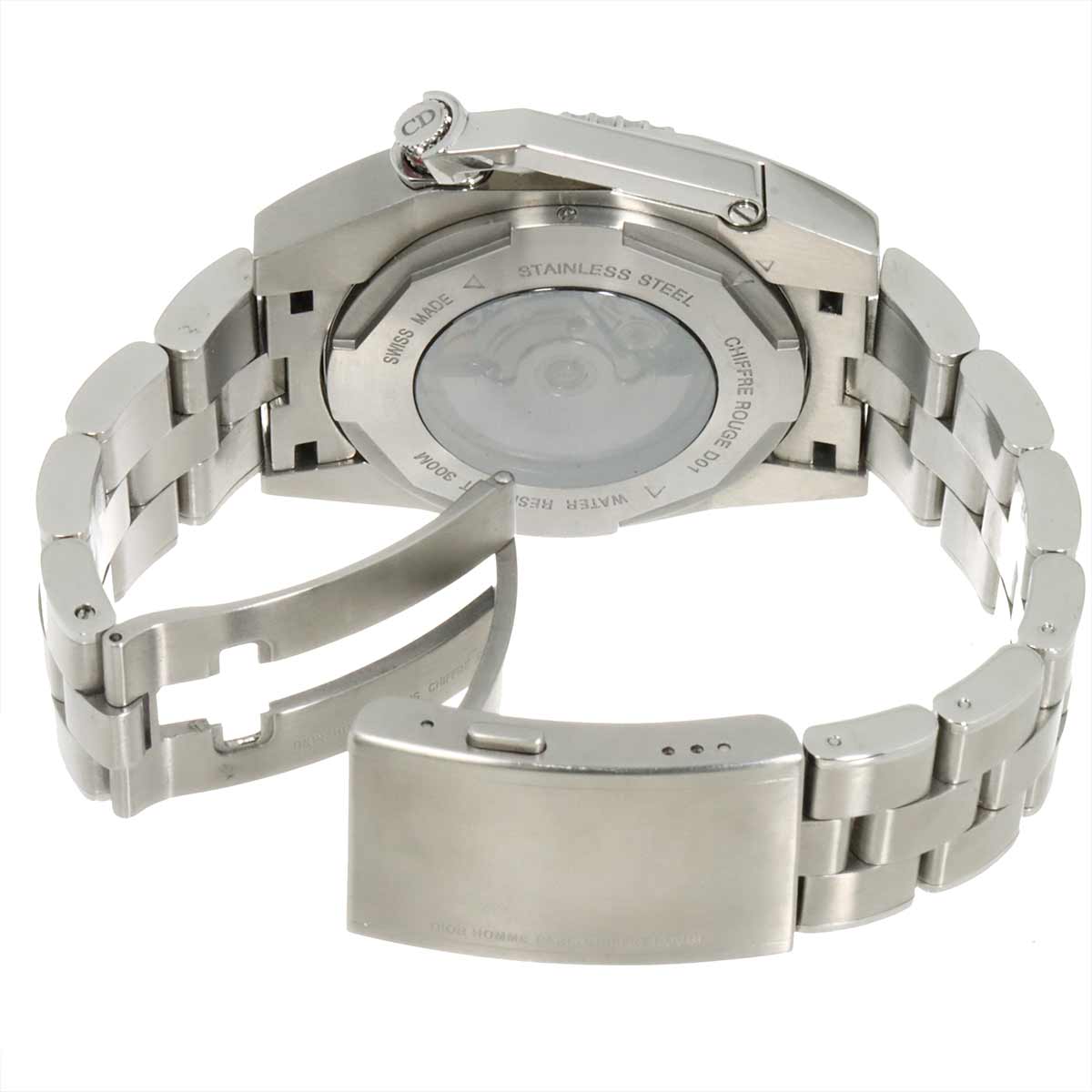 CHIFFRE ROUGE CD085510 Date Black Dial Mens Watch