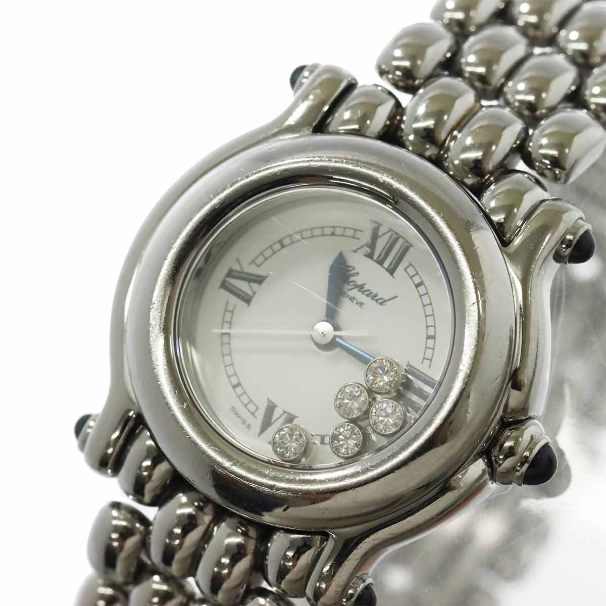 Happy Sport 27/8250-23 5P Diamond White Dial Ladies Watch
