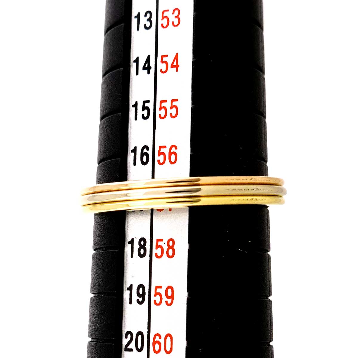 Vendome Ring 18K YG WG PG 750 size57 7.75-8(US)