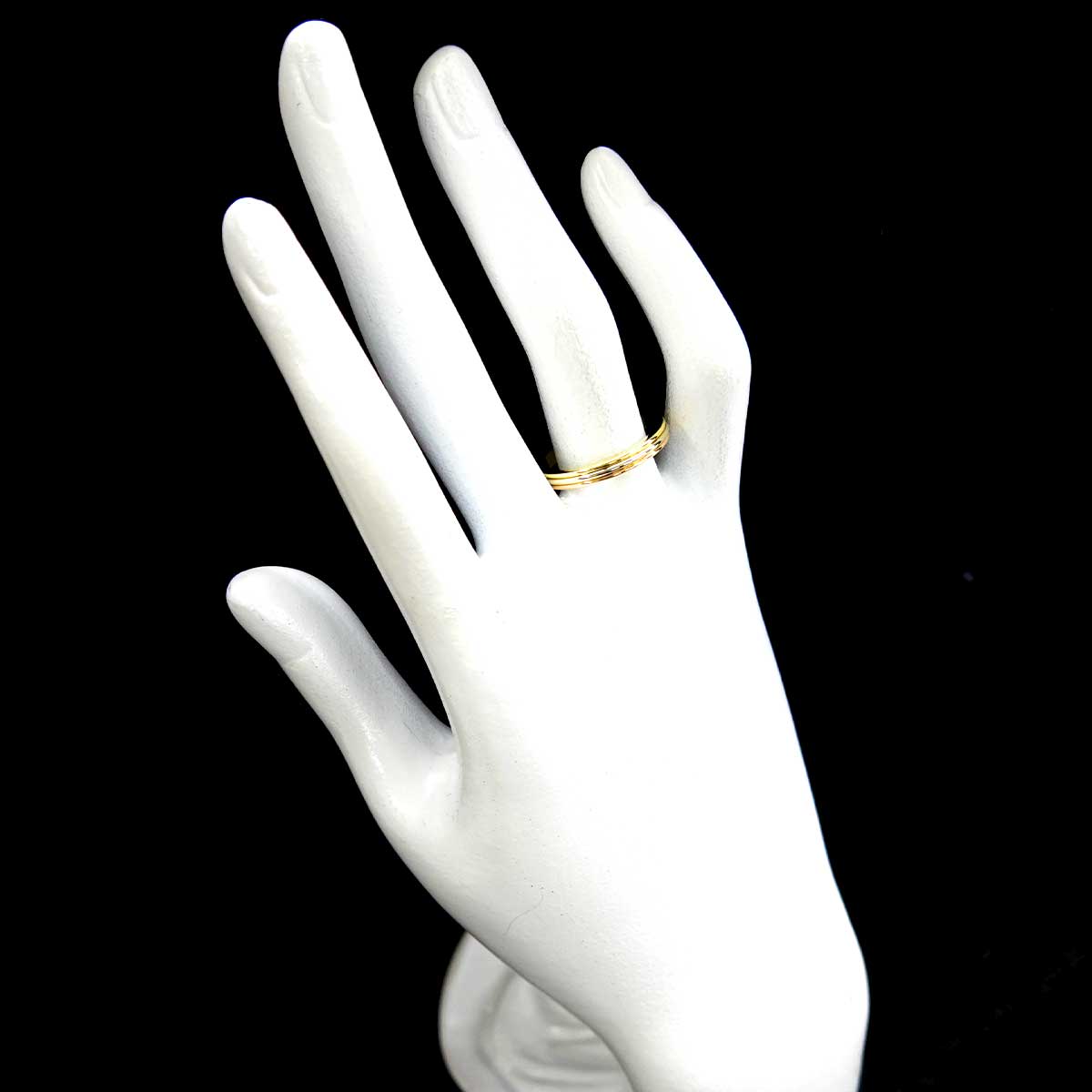 Vendome Ring 18K YG WG PG 750 size57 7.75-8(US)