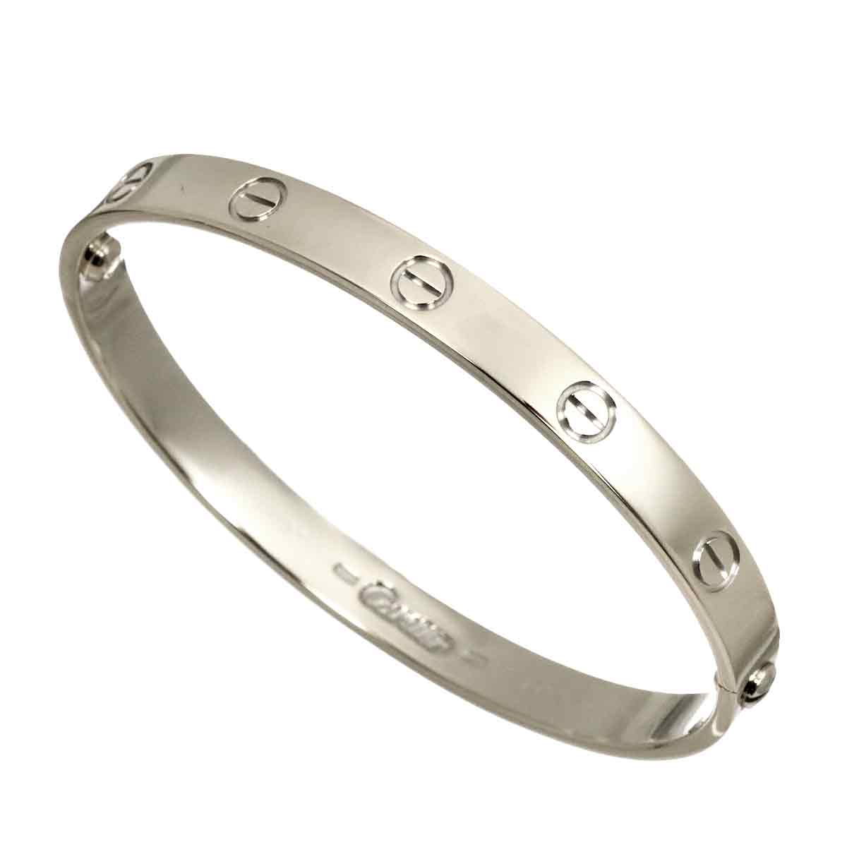 Love Bracelet Bangle 18K WG 750 Size18