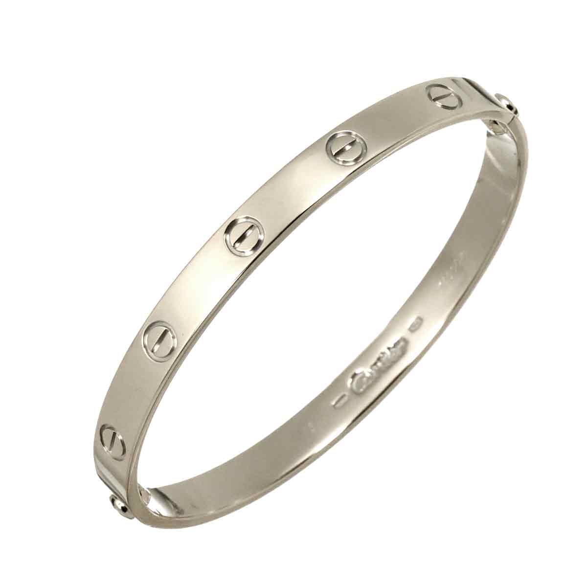 Love Bracelet Bangle 18K WG 750 Size18