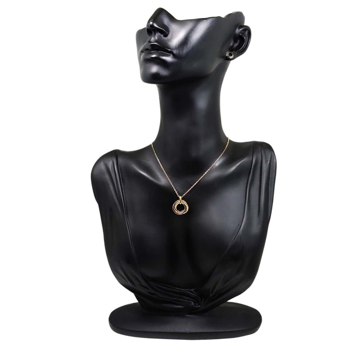 Trinity Necklace SM 18K YG WG PG 750 90326242