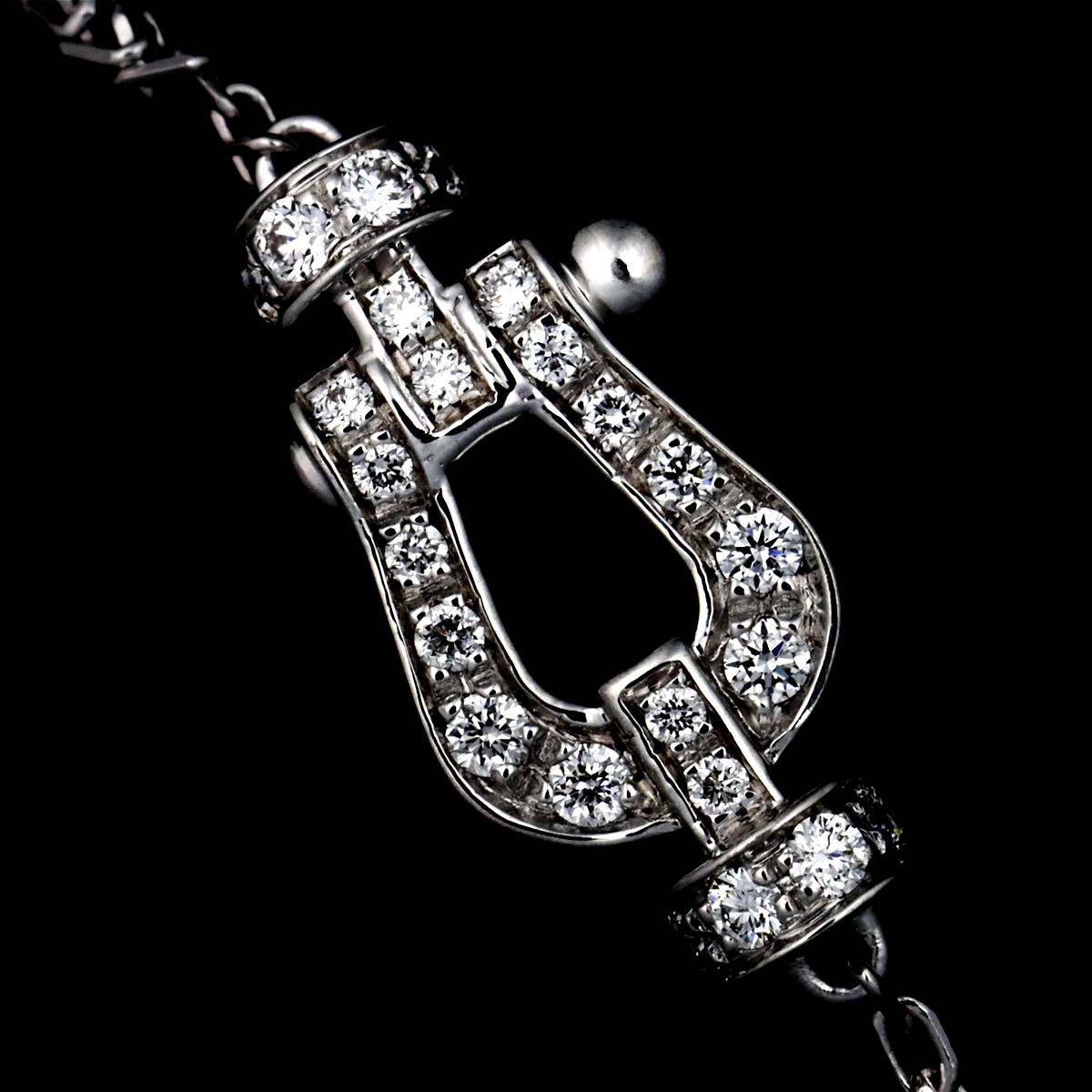 Force 10 SM Diamond Bracelet 18K WG 750