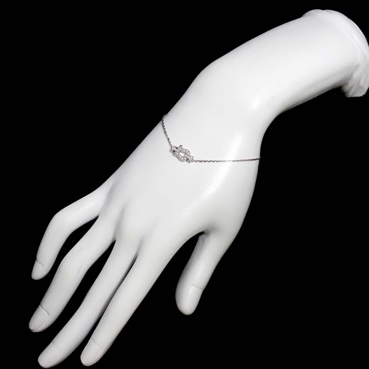 Force 10 SM Diamond Bracelet 18K WG 750