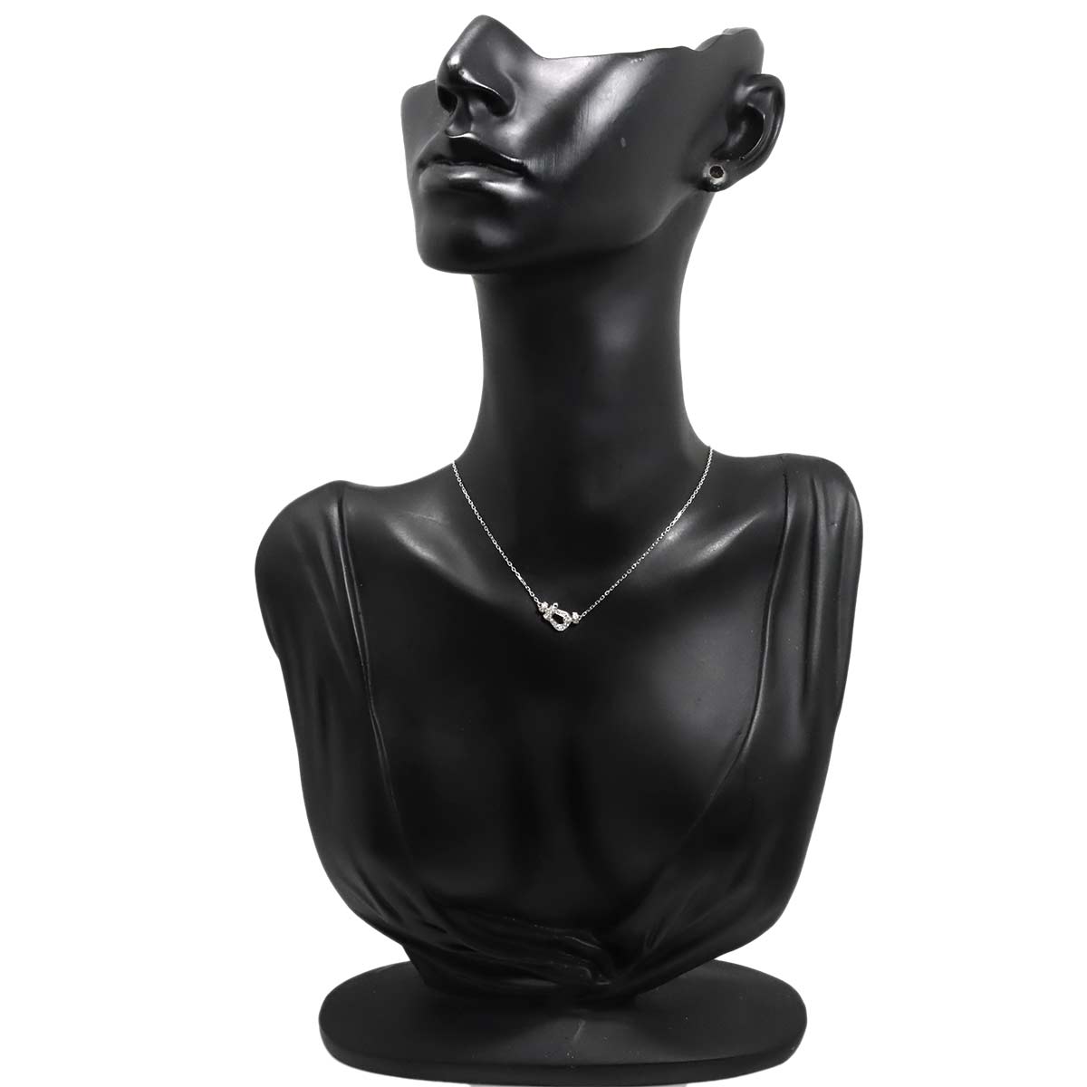 Force10 Diamond Necklace Small 18K White Gold 750