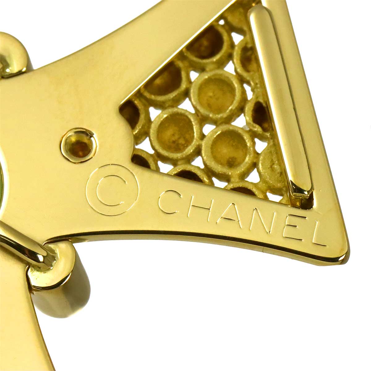 Pendant Top Peridot 18K Yellow Gold 750