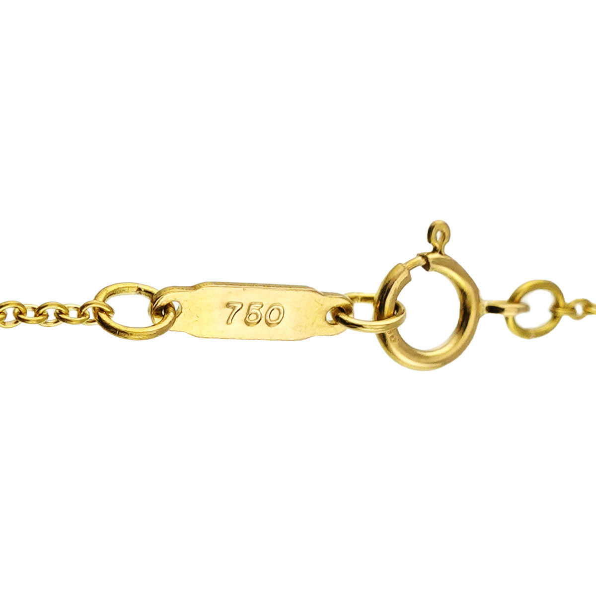 Diamond Necklace K18 YG 750 Pt 90326253
