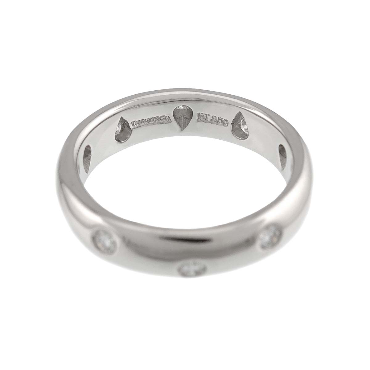 Dots Diamond Ring Platinum Size4.5-4.75(US)