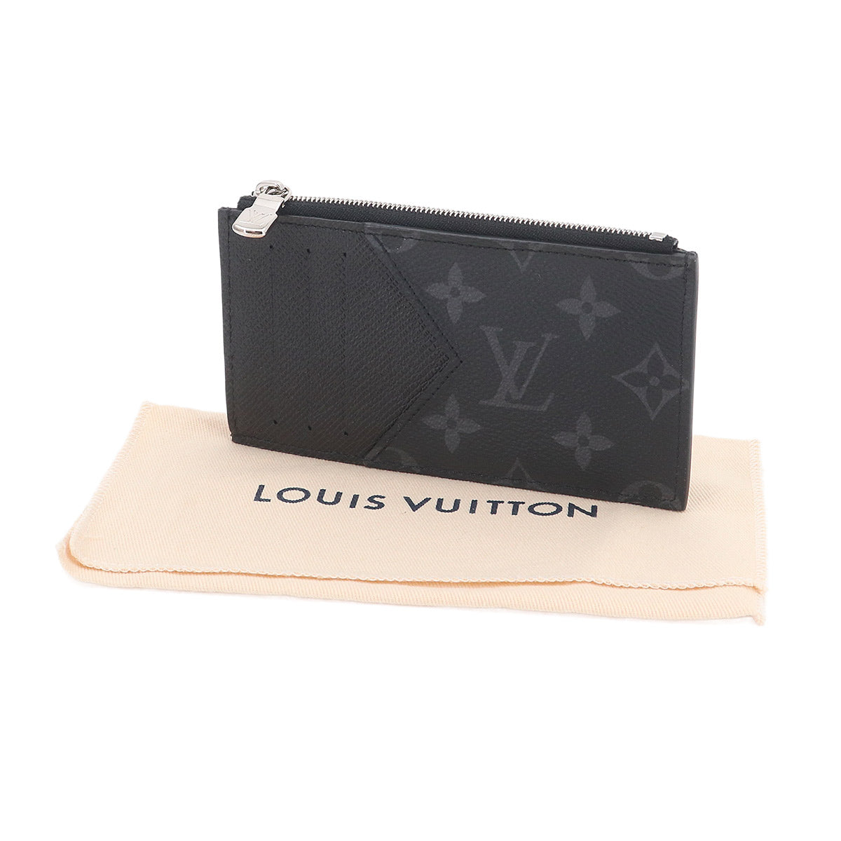 Taigarama Coin Card Holder Case Noir M30271