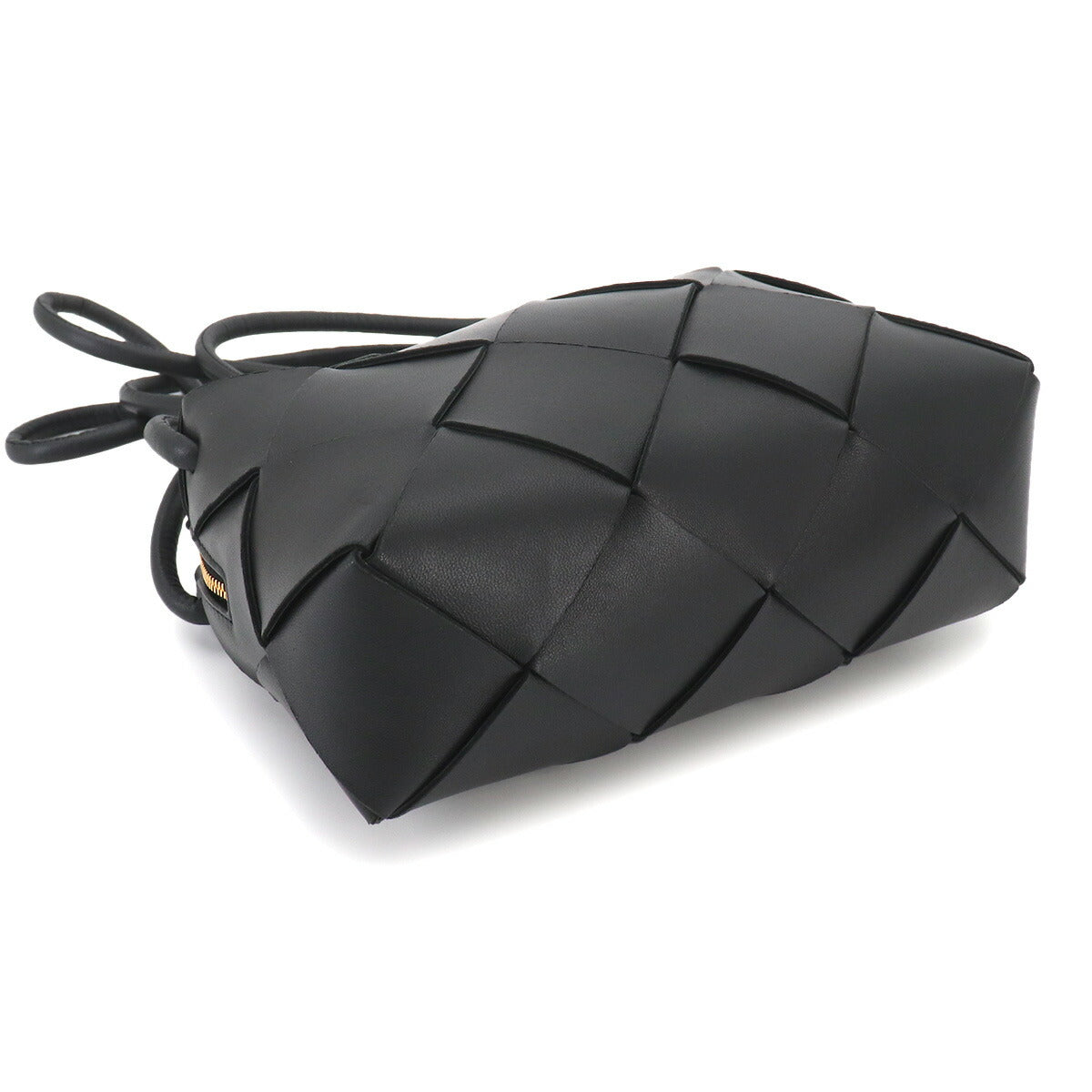 Intrecciato Small Cassette Camera Shoulder Bag 709417