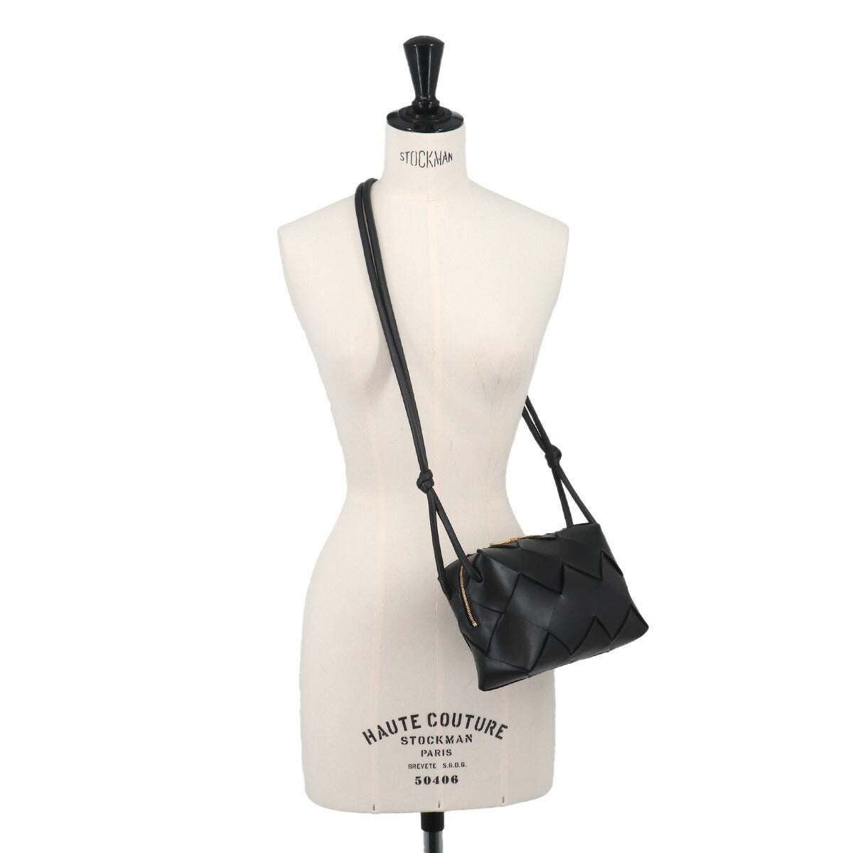 Intrecciato Small Cassette Camera Shoulder Bag 709417