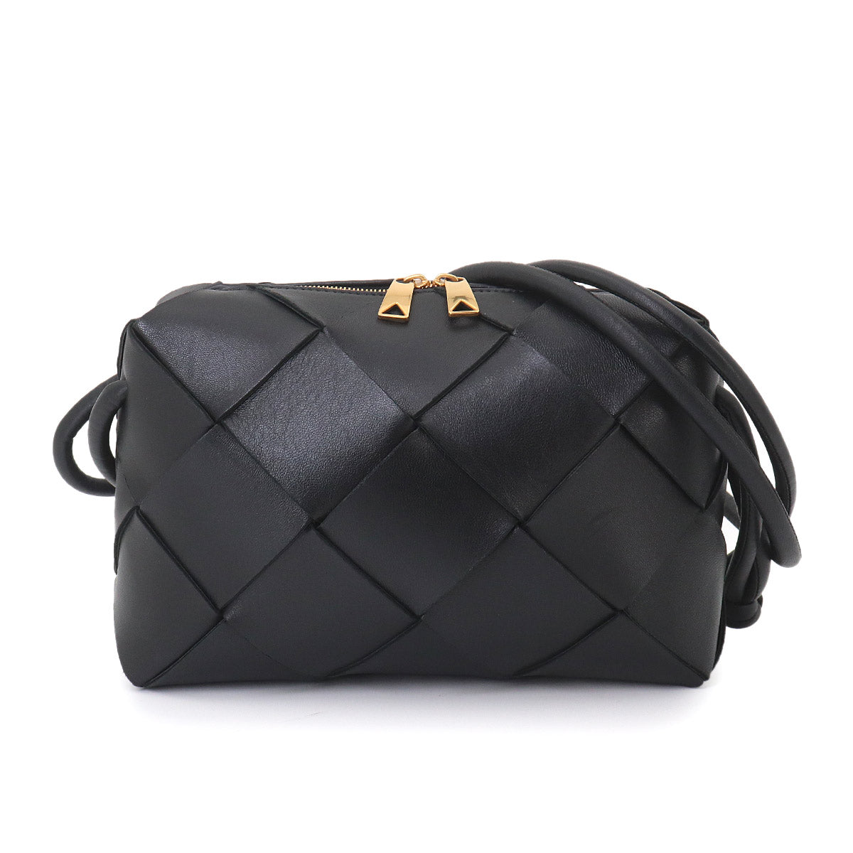 Intrecciato Small Cassette Camera Shoulder Bag 709417