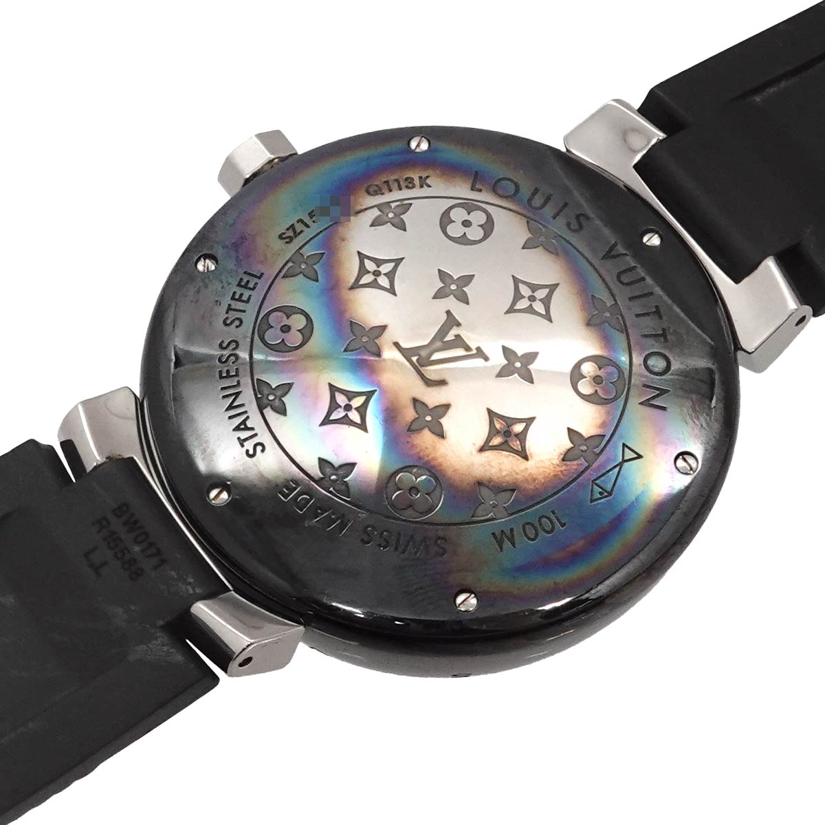 Tambour In Black GMT Q113K Automatic Mens Watch