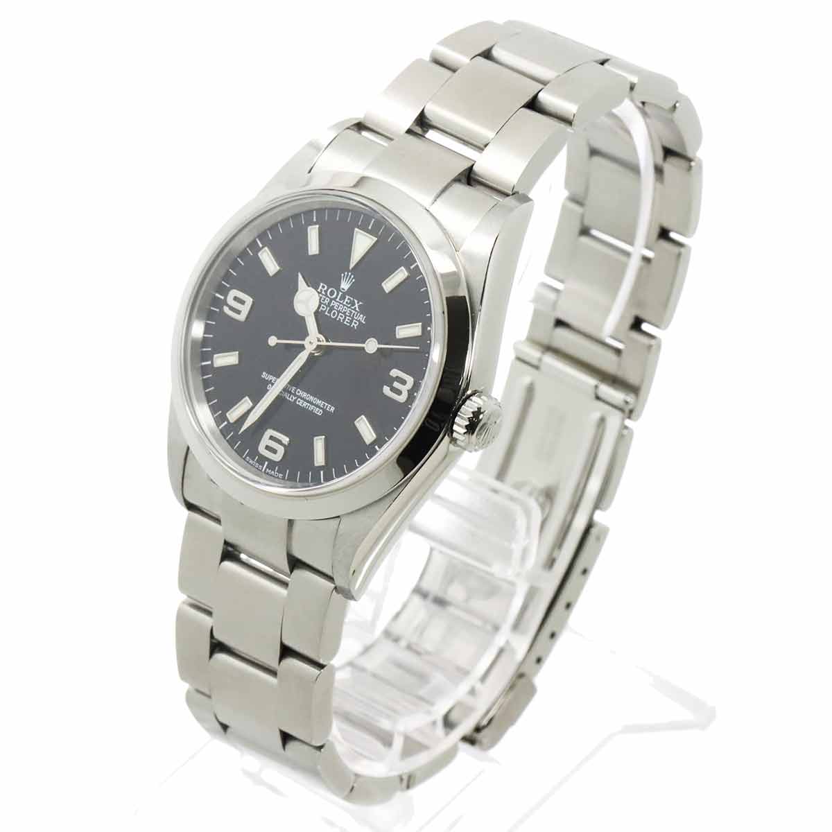 Explorer 1 14270 Serial K Automatic Black Dial Mens Watch