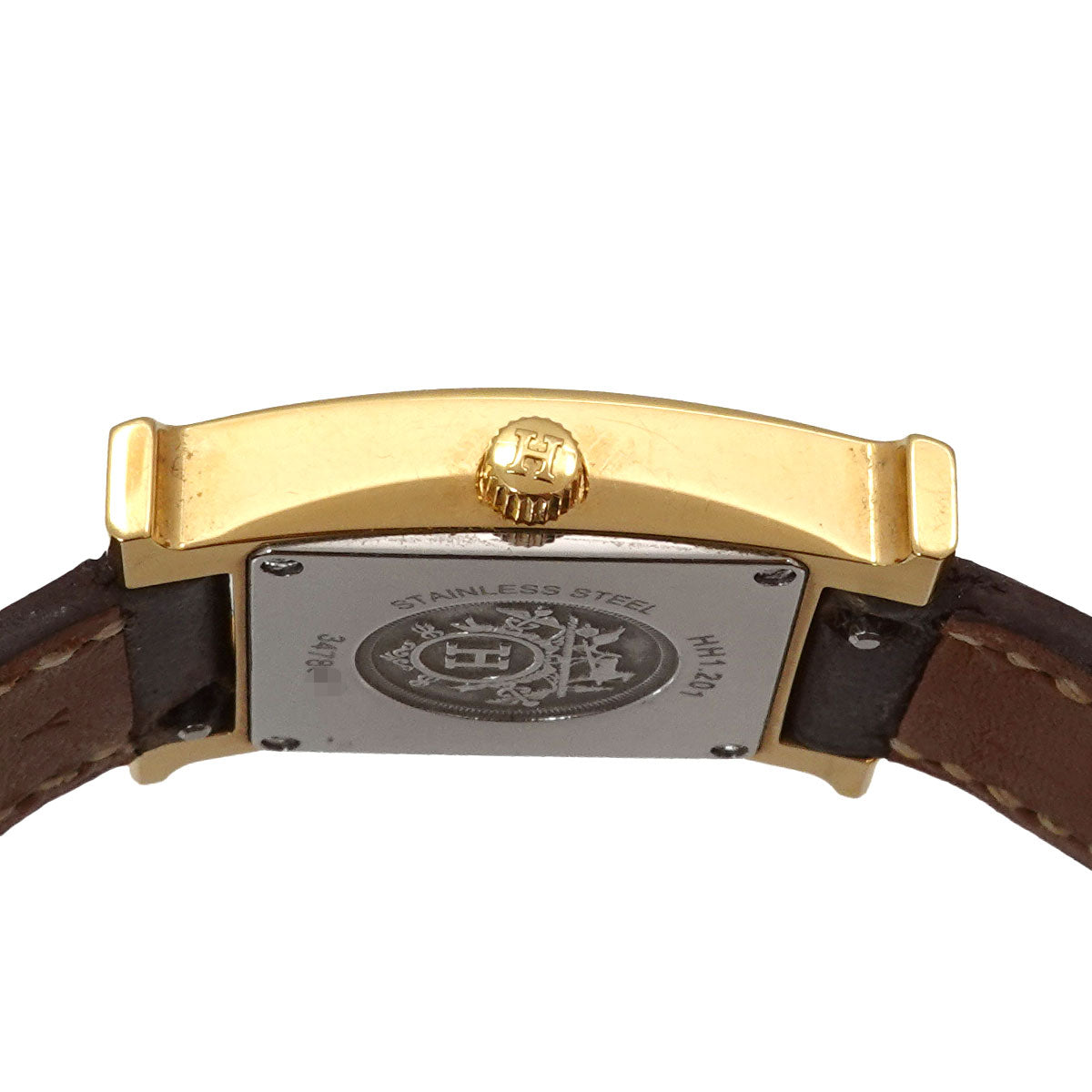 H Watch HH1 201 Quartz White Dial Ladies Watch