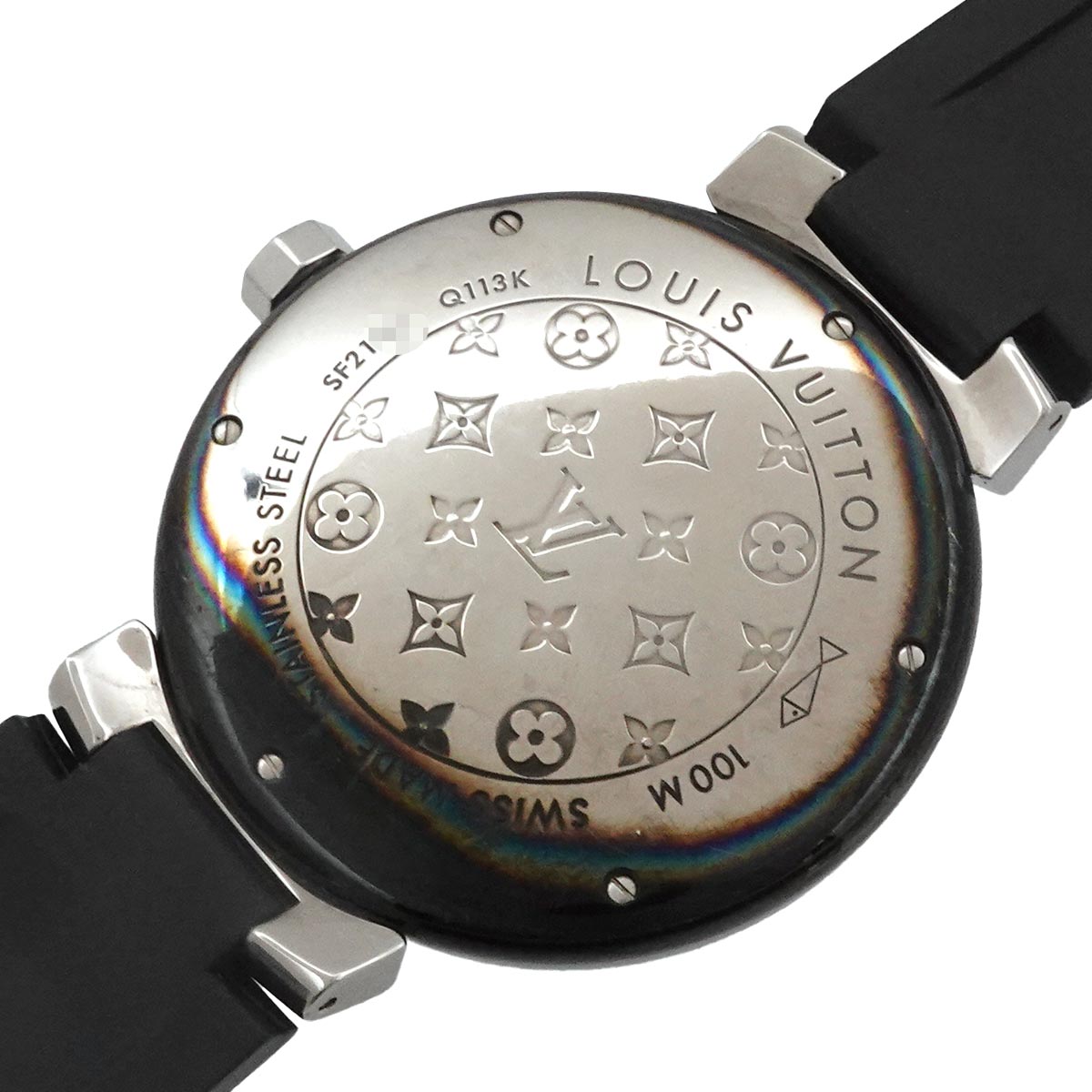 Tambour In Black GMT Q113K Automatic Mens Watch
