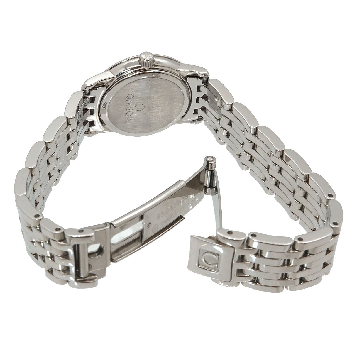 De Ville 4575 71 Quartz Diamond White Shell Dial Ladies watch