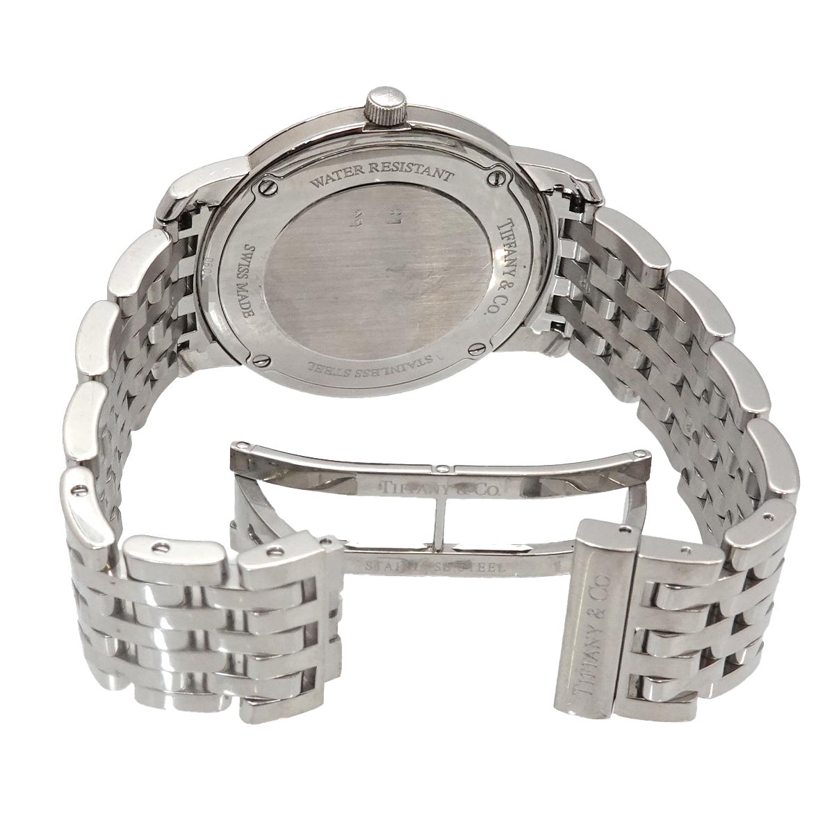 Mark Round Silver Dial Quartz Mens Watch