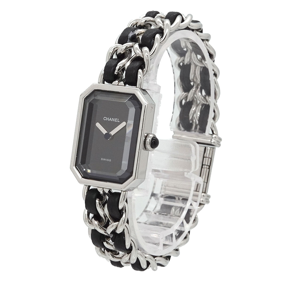 Premiere Size L H0451 Quartz Black Dial Ladies Watch