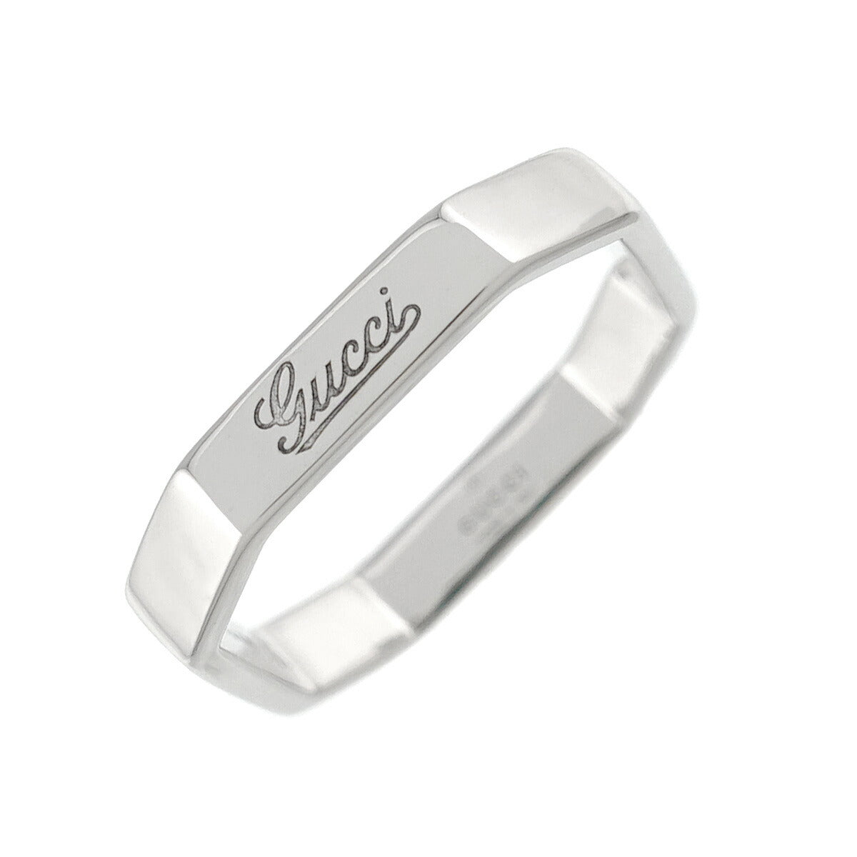 Ring 18K WG 750 size4 3.25(US)