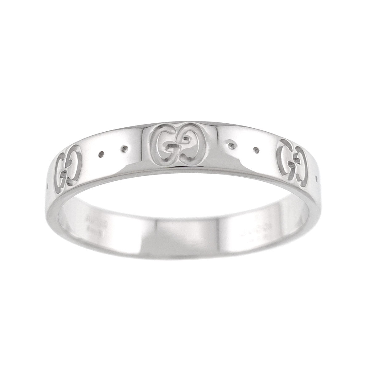 Icon Ring 18K WG White Gold 750 Size23 10-10.25(US)