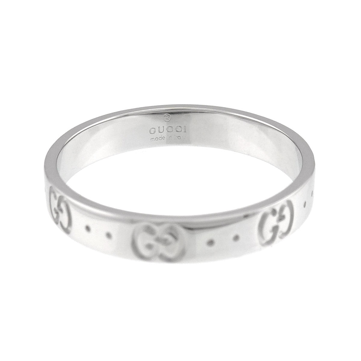 Icon Ring 18K WG White Gold 750 Size23 10-10.25(US)