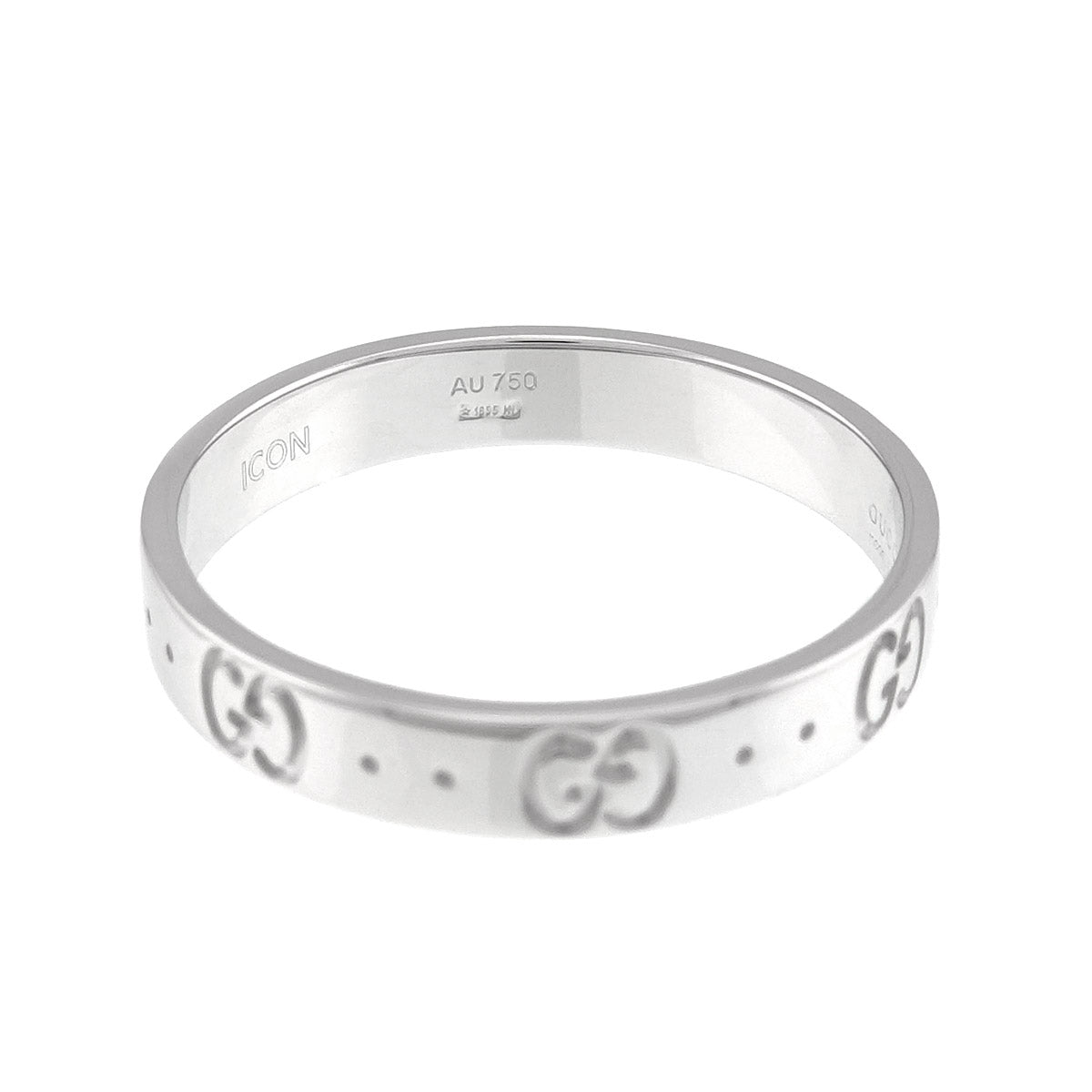 Icon Ring 18K WG White Gold 750 Size23 10-10.25(US)