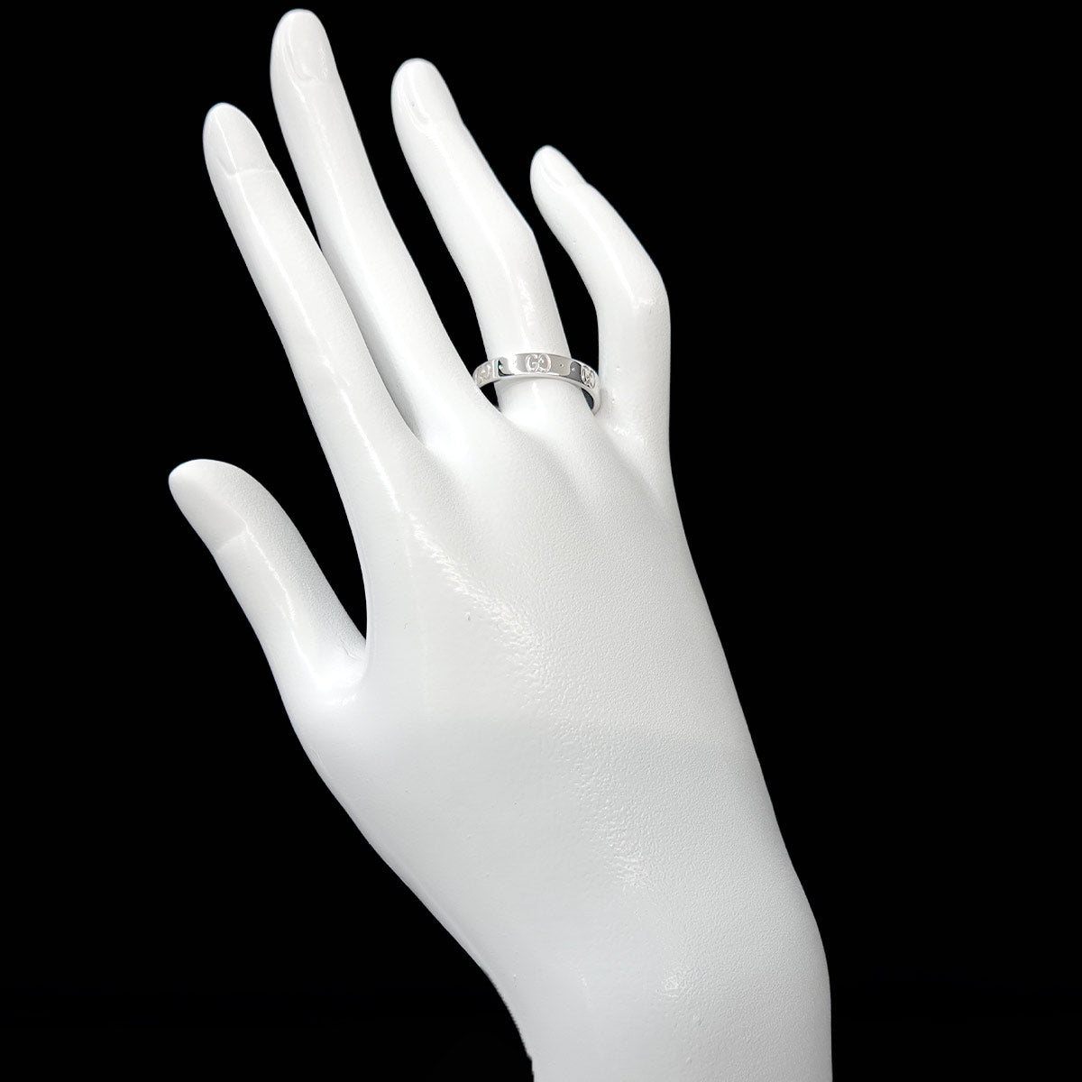 Icon Ring 18K WG White Gold 750 Size23 10-10.25(US)