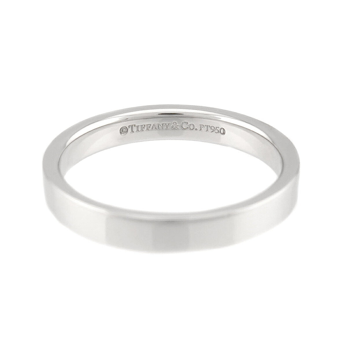 Band Ring Pt Platinum size6.75(US)