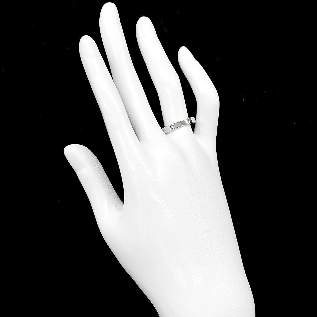 Band Ring Pt Platinum size6.75(US)